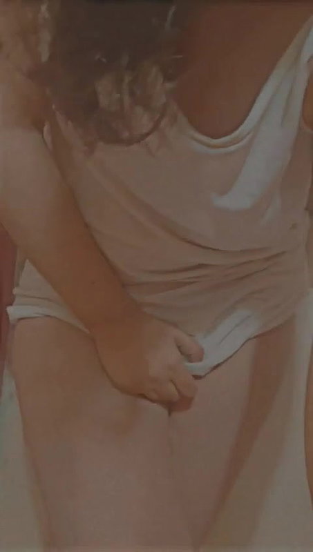slim girl nude teasing