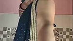 Saree aunty pussy eating