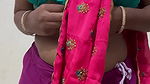 Half saree aunty
