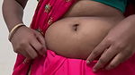 Hot saree aunty ultra waist