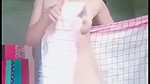 after bath nude show