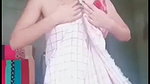 after bath nude show