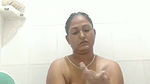 north indian aunty bathing and fingering