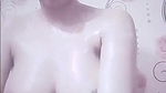 A big boobs Girl shower video