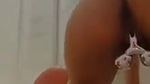 young slim girl masturbation with sex toy