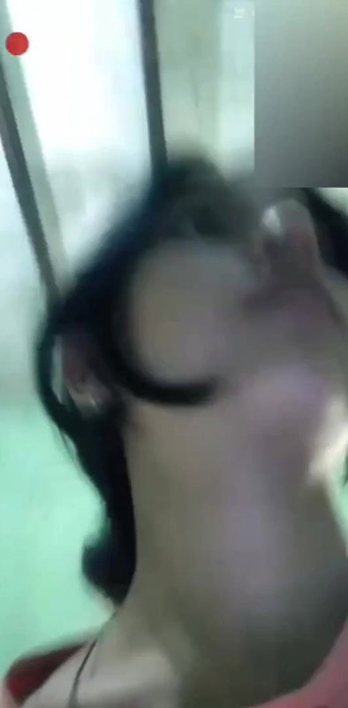 Cute Girl Showing On Video Call