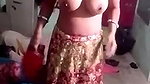 Village Bhabhi Shows Boobs and Pussy