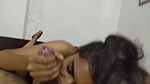 Super hot Indian blowjob video of a college girl