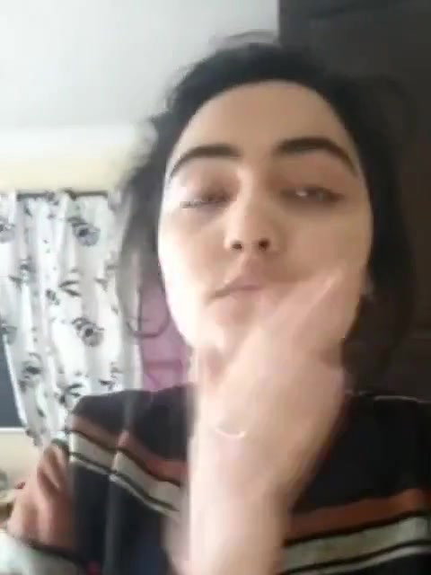 Cute Girl Showing