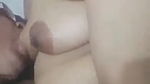 aunty records her nude body