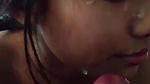 Cute Northeast Girl Sucking Dick Taking Cum On Face 2