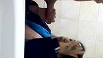 Paki office girl sex with her colleague in the restroom