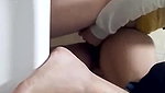 Paki office girl sex with her colleague in the restroom