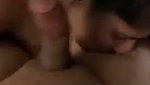 Big eyed sexy girl POV blowjob video