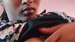 horny young indian gf pressing boobs