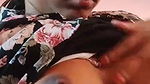 horny young indian gf pressing boobs
