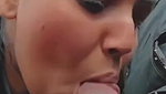 NRI Babe Sucking BF Cock in car