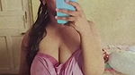 big boobs girl mirror selfie