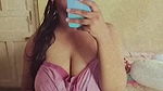 big boobs girl mirror selfie