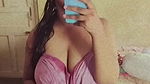 big boobs girl mirror selfie