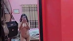 full nude mirror selfie hot girl