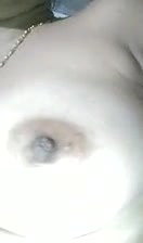 Unsatisfied aunty Indian dildo sex