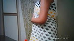 dress kholke nangi video banayi