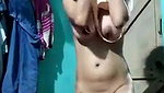 after bath nude dehati girl