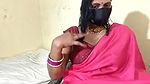Sexy Bhabhi in Pink Saari Teasing and Ass Show