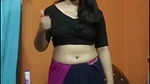 Desi Cute Shy Girl In Saree Showing Boobs By Removing Blouse