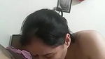 Mature Hindi blowjob MMS video