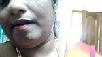 Hot aunty cleaning and video call to lover