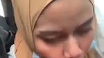 arab girl blowjob in car