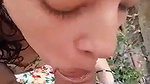 hot girl sucking dick outdoor