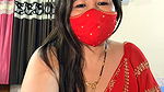 88pink red saree boobs show nepali randi bhabhi