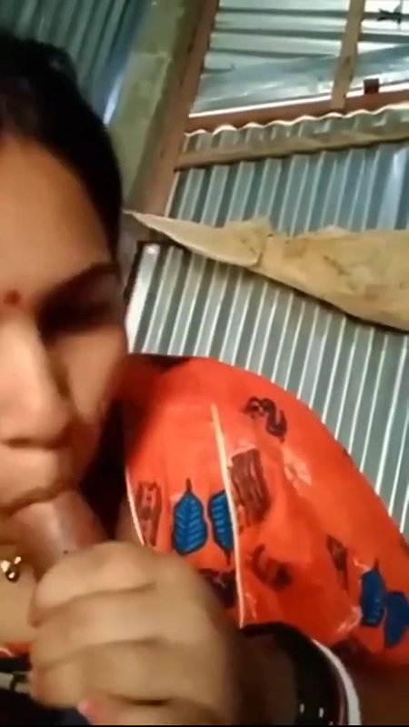 Village Wife Giving Blowjob