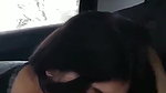Cute Pakistani GF Giving Blowjob in the Car