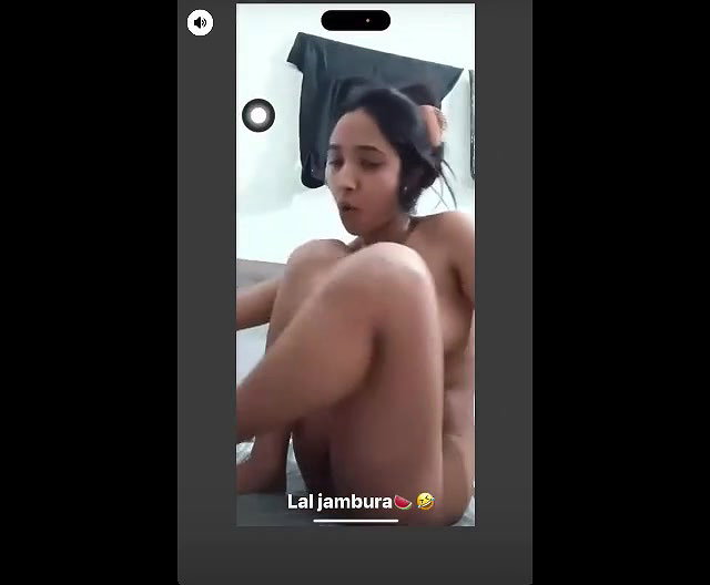 Beautiful Young Bengali GF Showing Pressing Boobs Fingering