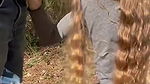 Horny Girl Outdoor Sucking Dick Hard Fucking