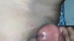 Clean shaved juicy wet pussy fucking MMS