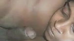 Dark skinned Indian girl blowjob to hubby