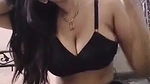 Hot Desi GF goes topless in a live video call