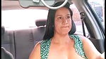 HOT KEILLY BIG BOOBS FLASHING ON DRIVING IN STREET