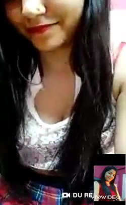 Sweet sexy Indian Bhabhi private cam chat show