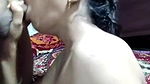 Mature couple live Indian blowjob show video