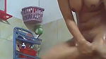 Malay teen bathing nude hidden camera