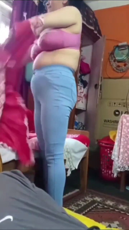 Big Boobs Mom Changing Clothes In Front Of Her Son 1