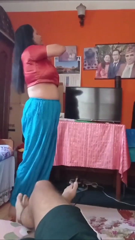 Big Boobs Mom Changing Clothes In Front Of Her Son 1