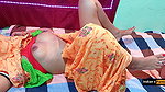Dirty talking hot desi wife fucking hard and licking her wet pussy inside her saree