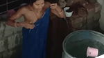 Desihub tv  Desi bhabhi bathing on balcony captured by spycam